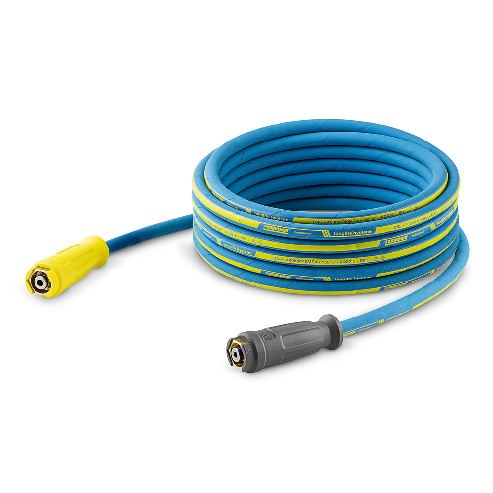 Flexible HP pour secteur alimentaire 400 bar 10 m DN 8 avec raccord pivotant KÄRCHER - 6.110-053.0