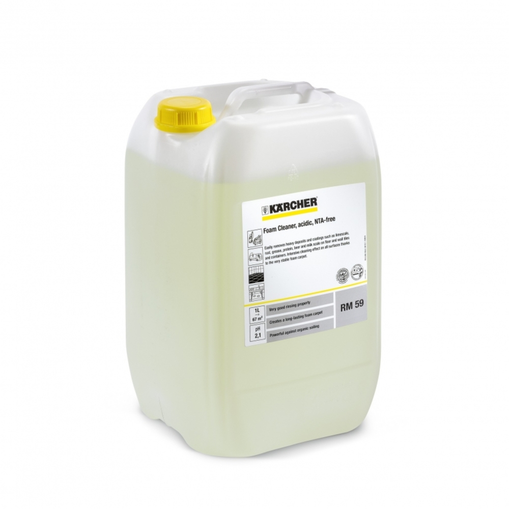 AGENT MOUSSANT ACIDE KARCHER RM 59 ASF 20L- 6.295-192.0