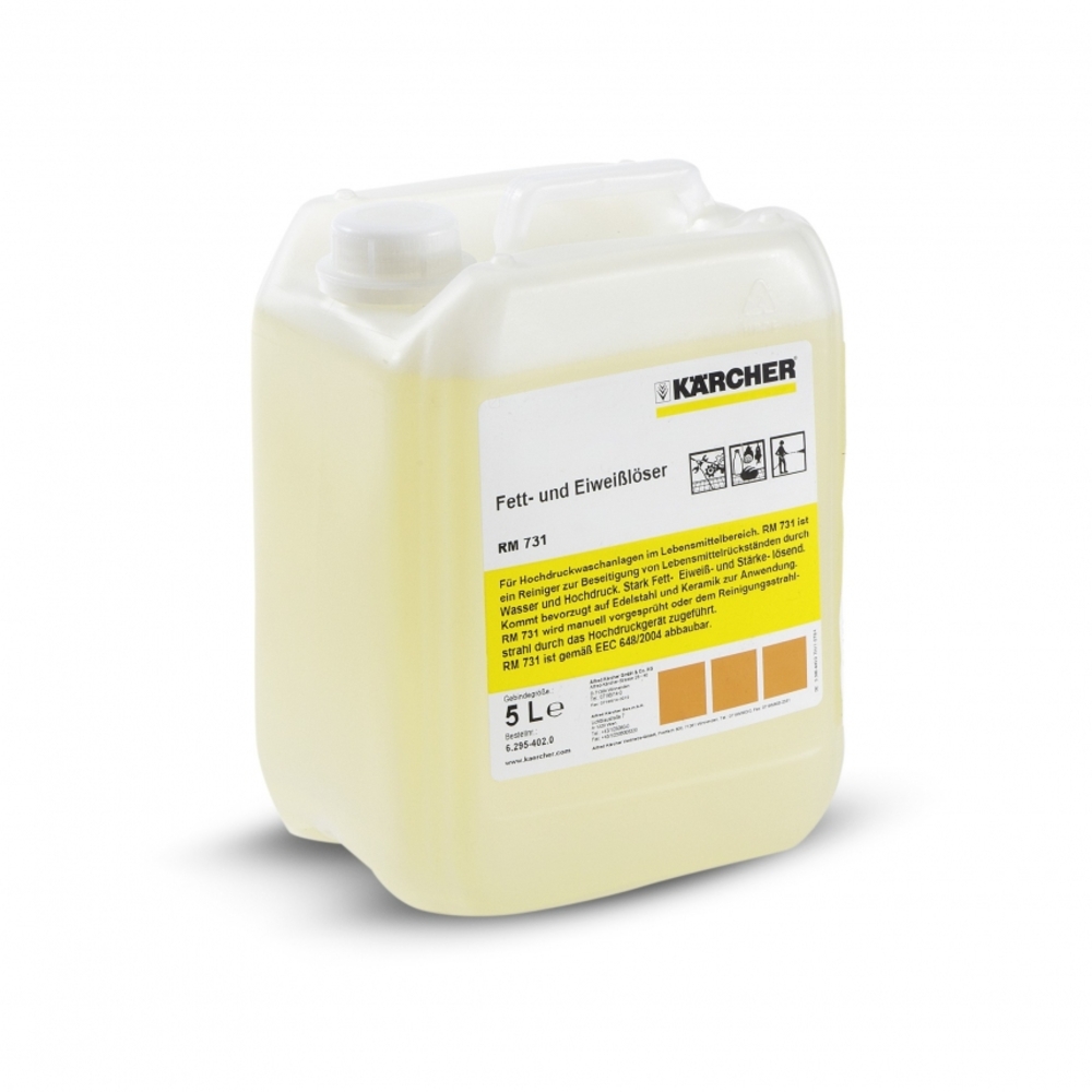 DISSOLVANT GRAISSE ET ALBUMINE KARCHER RM 731 ASF ASF 5L- 6.295-402.0