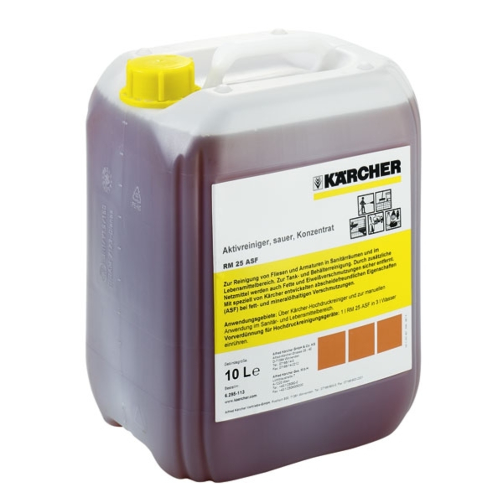 DÉTERGENT ACTIF, ACIDE KARCHER RM 25 ASF 20L- 6.295-420.0