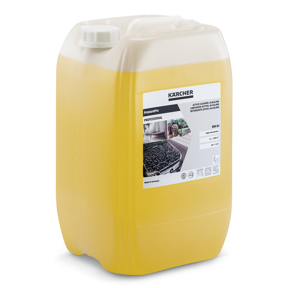Détergent actif PressurePro RM 81 alcalin 20l KARCHER - 6.295-557.0