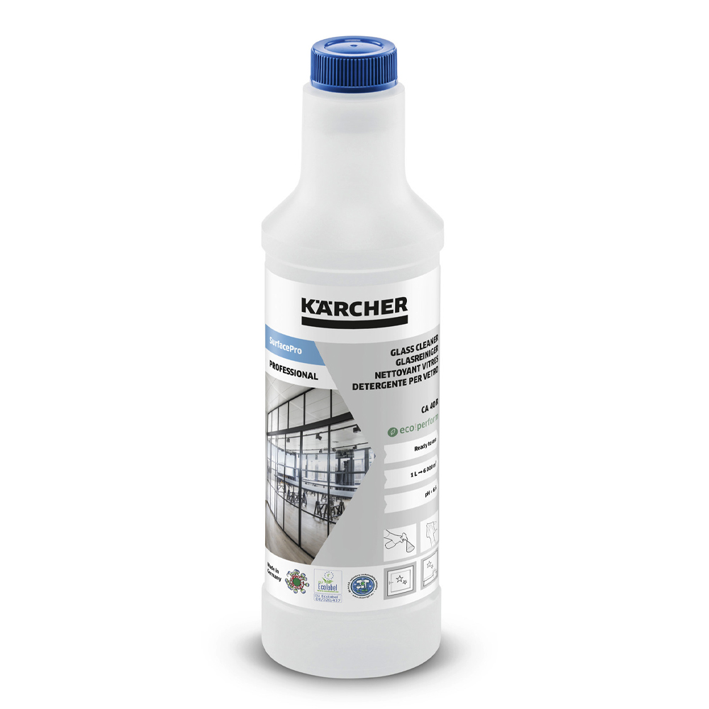 Nettoyant pour verre SURFACEPRO CA 40 R ECO prêt à l'emploi 0,5L KÄRCHER - 6.295-687.0
