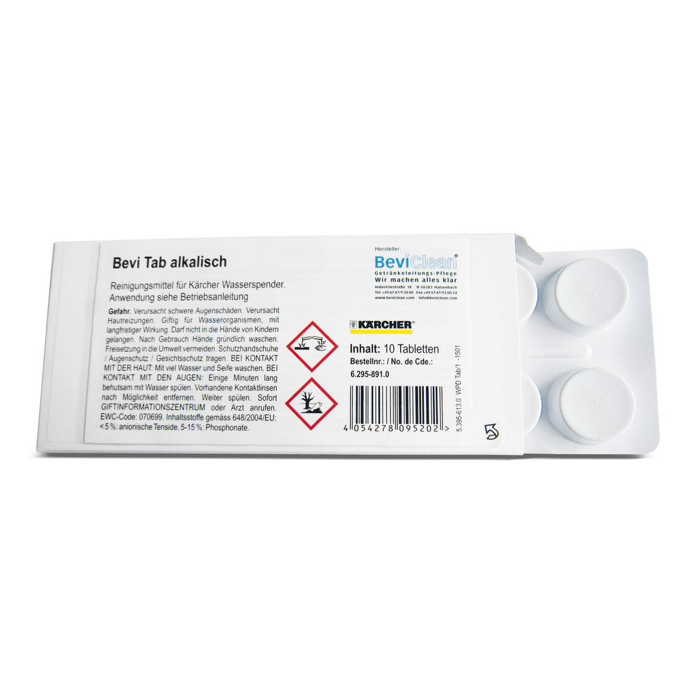 Détergent chimique pour un nettoyage hygiénique 10 tab. KÄRCHER - 6.295-891.0