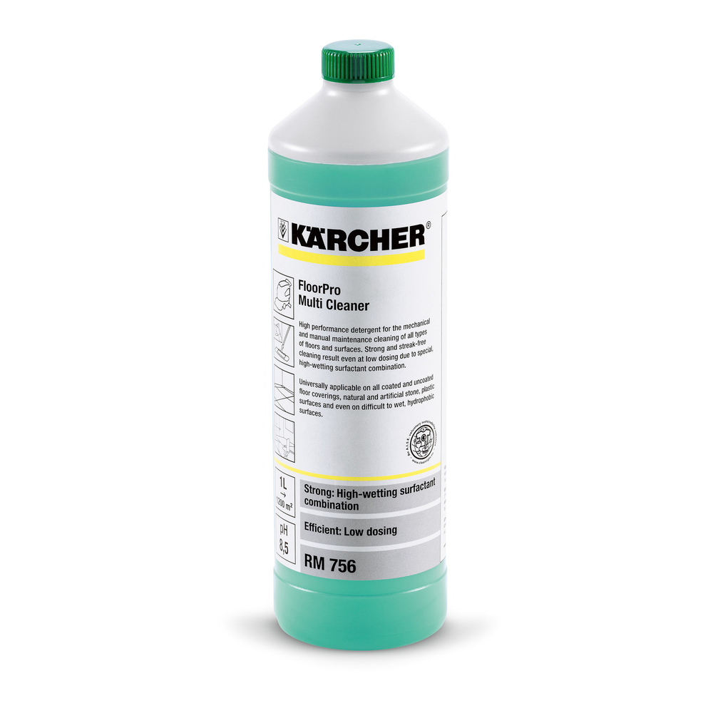 Détergent multisurface FloorPro RM 756, 1 litre. KARCHER - 62959130