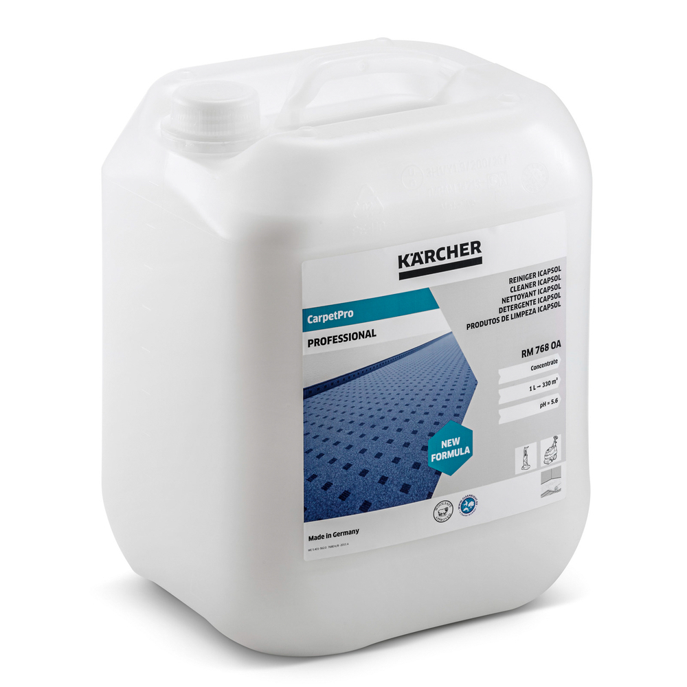 Nettoyant Moquette iCapsol RM 768 OA 10l KÄRCHER - 6.296-127.0