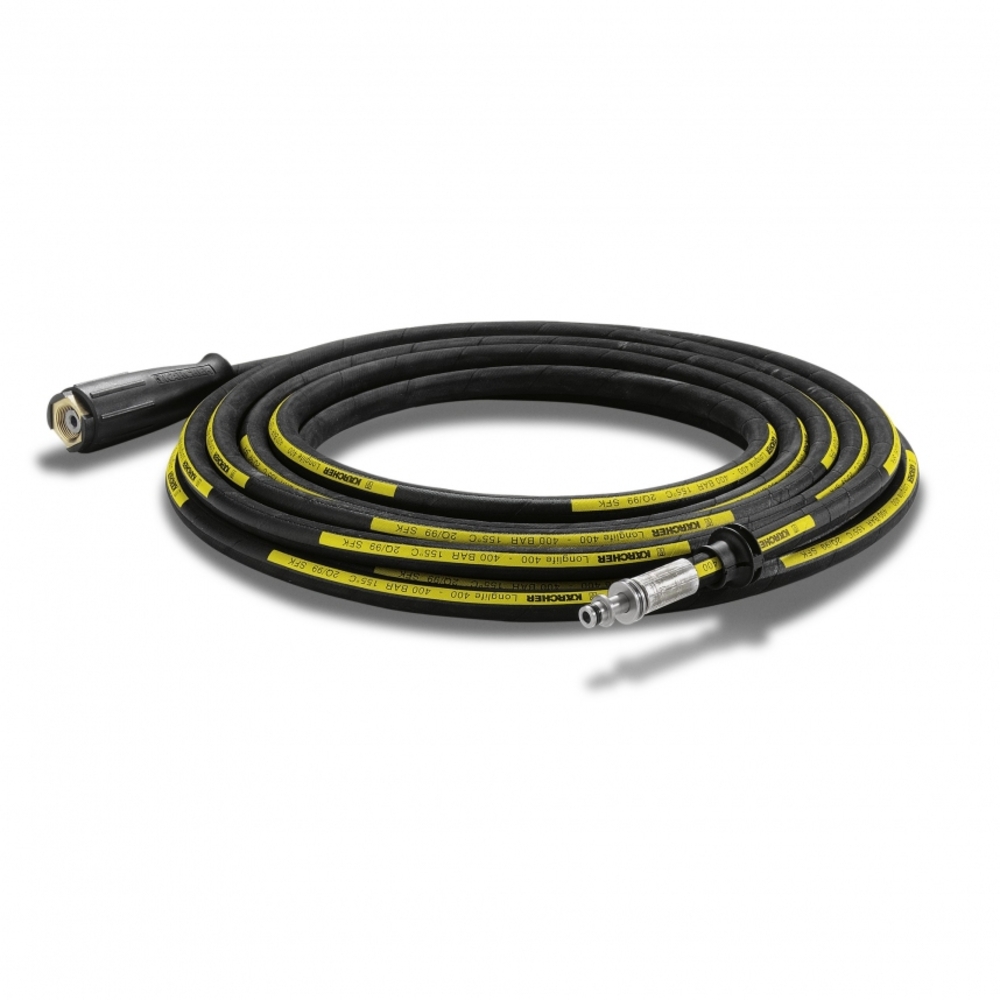 Flexible haute pression LONGLIFE 400 10 M DN 8 raccord avs sur pistolet KÄRCHER - 6.391-351.0