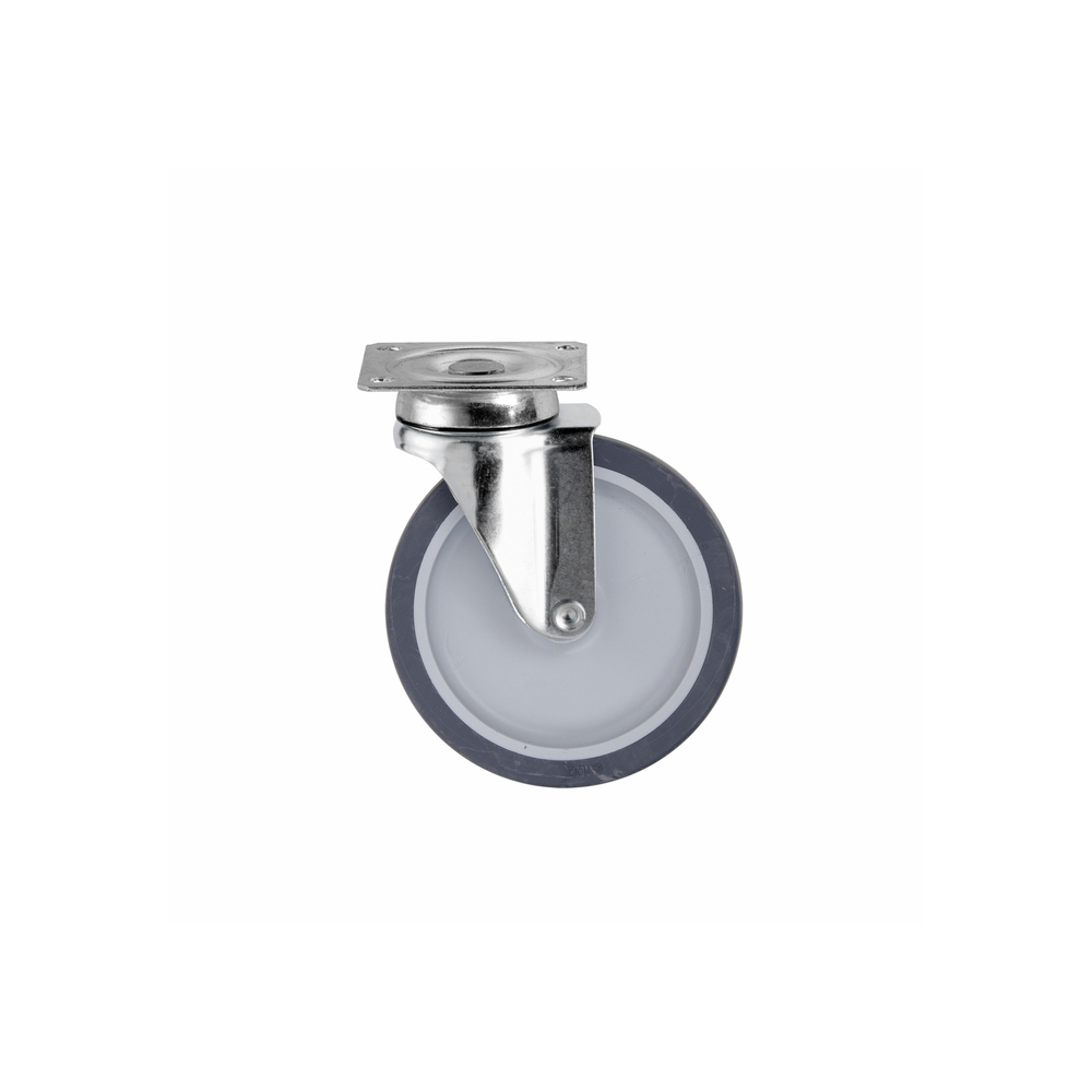 Roue pivotante avec plaque D125 mm pour chariot de nettoyage KÄRCHER - 6.999-263.0