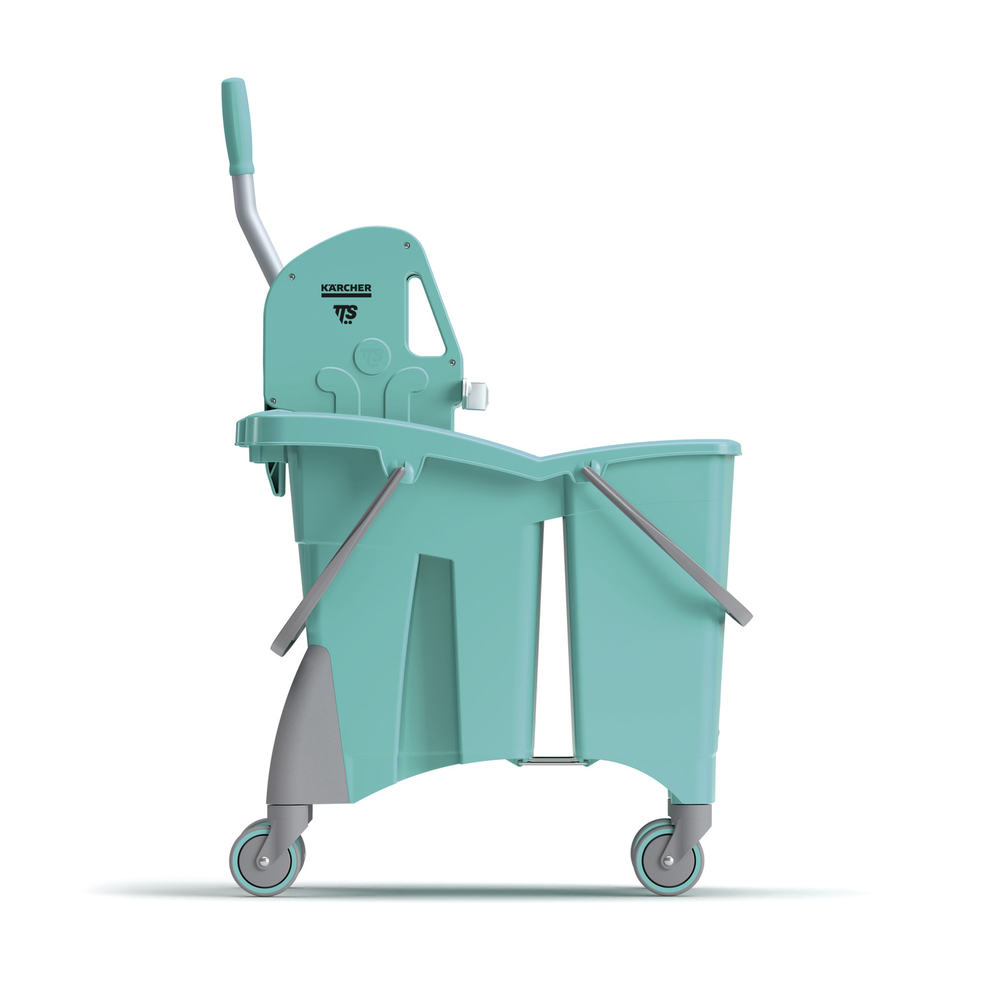 Bi-Bac à roulettes avec presse 30 l KÄRCHER - 6.999-356.0