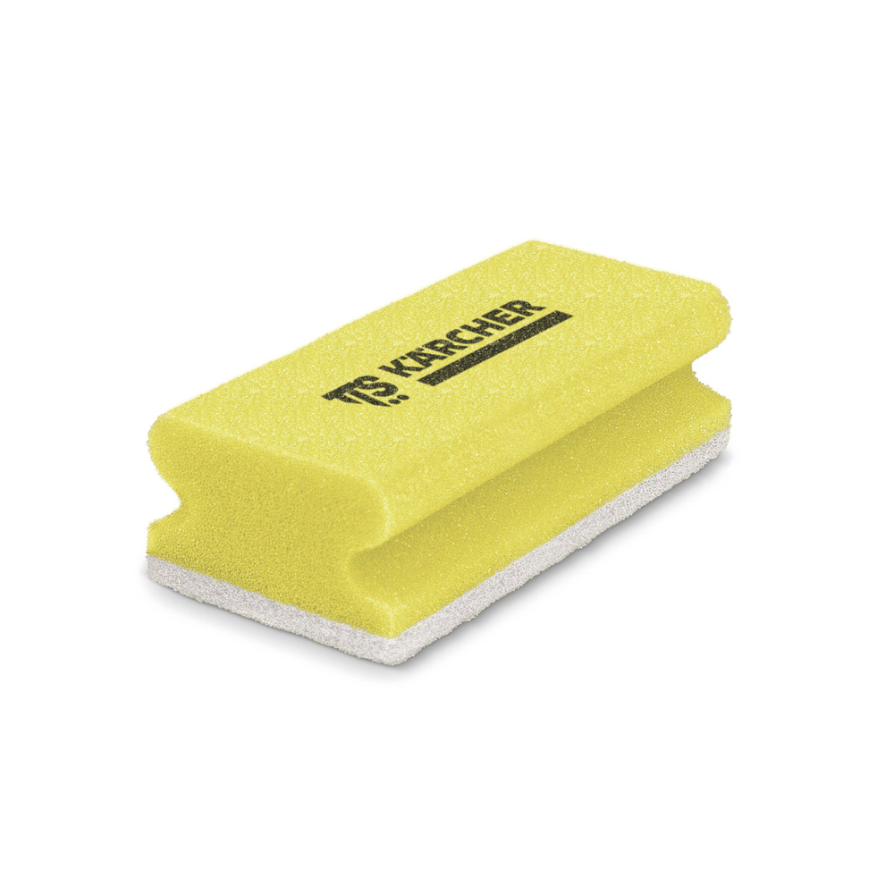 Éponge jaune et blanche par 10 KÄRCHER KÄRCHER - 9.212-082.0