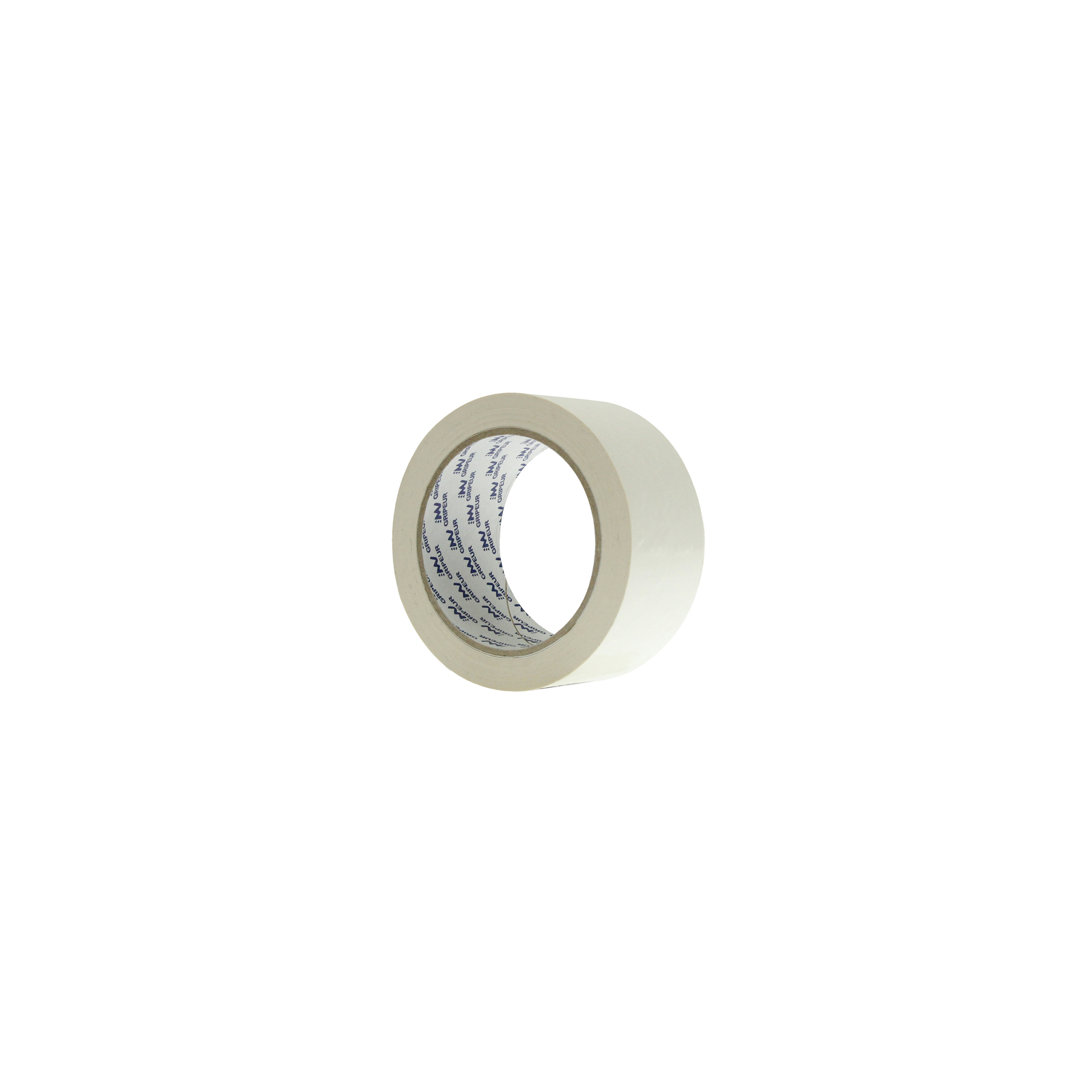 Adhésif d'emballage PVC 345 caoutchouc naturel blanc 35 µ 75mm x 66m LIMA - 0000003450756