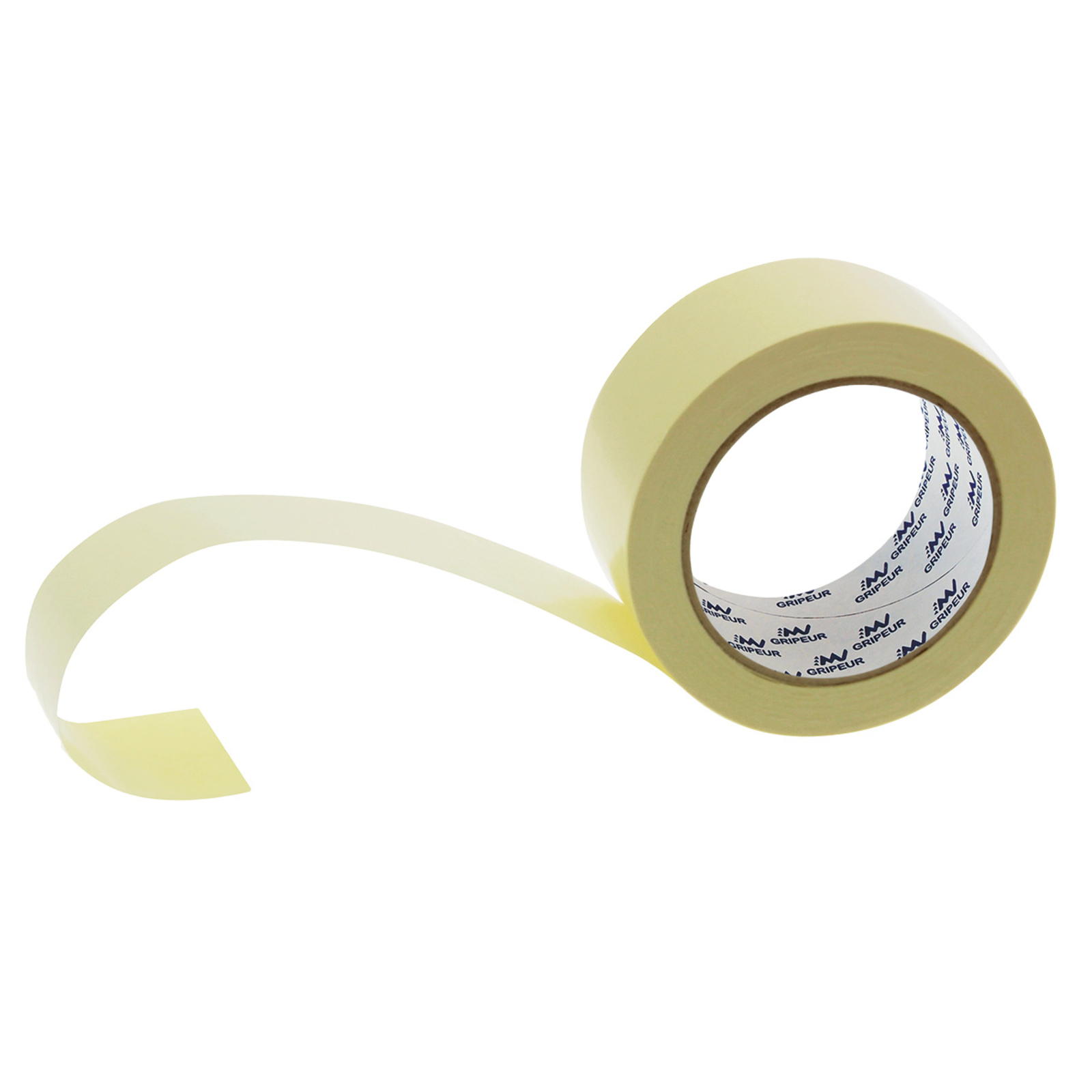 Adhésif DF PP 1323 caoutchouc synthétique blanc 90µ 50mm x 25m LIMA - 0000013230050