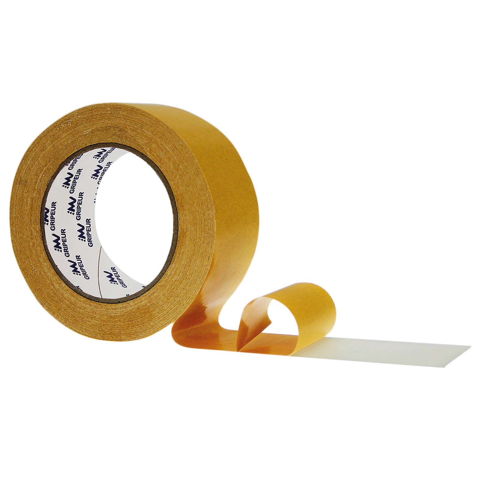 Adhésif DF Toilé 1425 caoutchouc synthétique blanc 220µ 50mm x 25m LIMA - 0000014250050