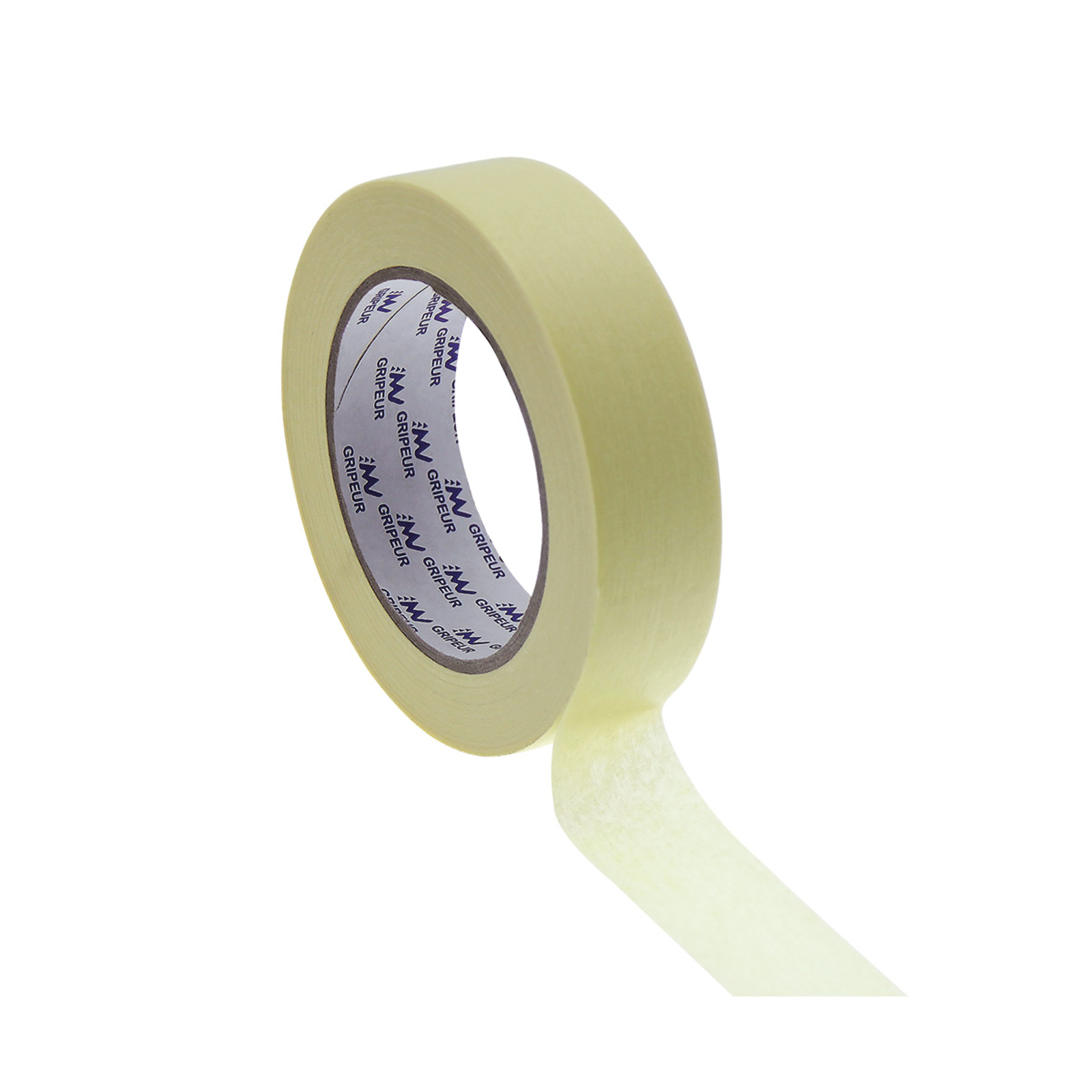Adhésif de masquage 9104 caoutchouc naturel jaune 135µ 24mm x 50m LIMA - 0000091040024