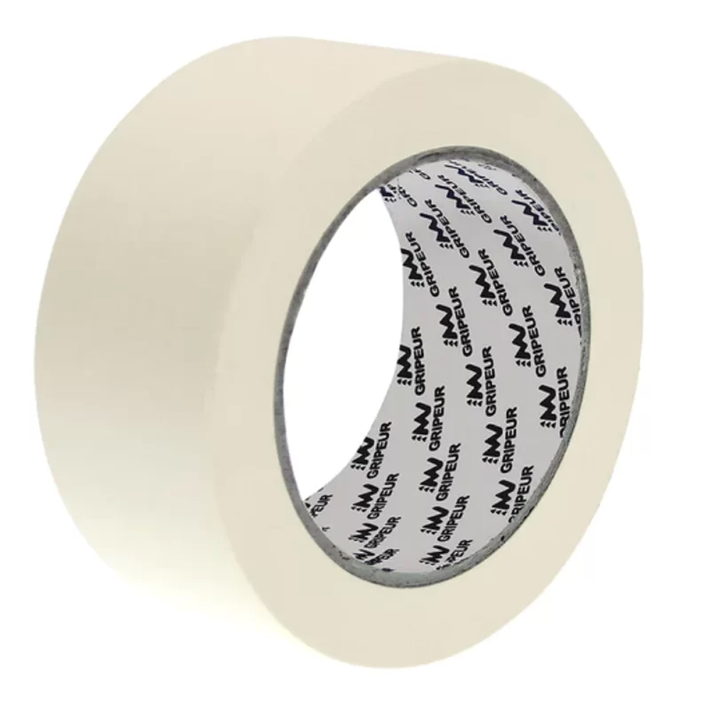 Ruban adhésif de masquage caoutchouc naturel blanc 50 m LIMA - 0000091110048
