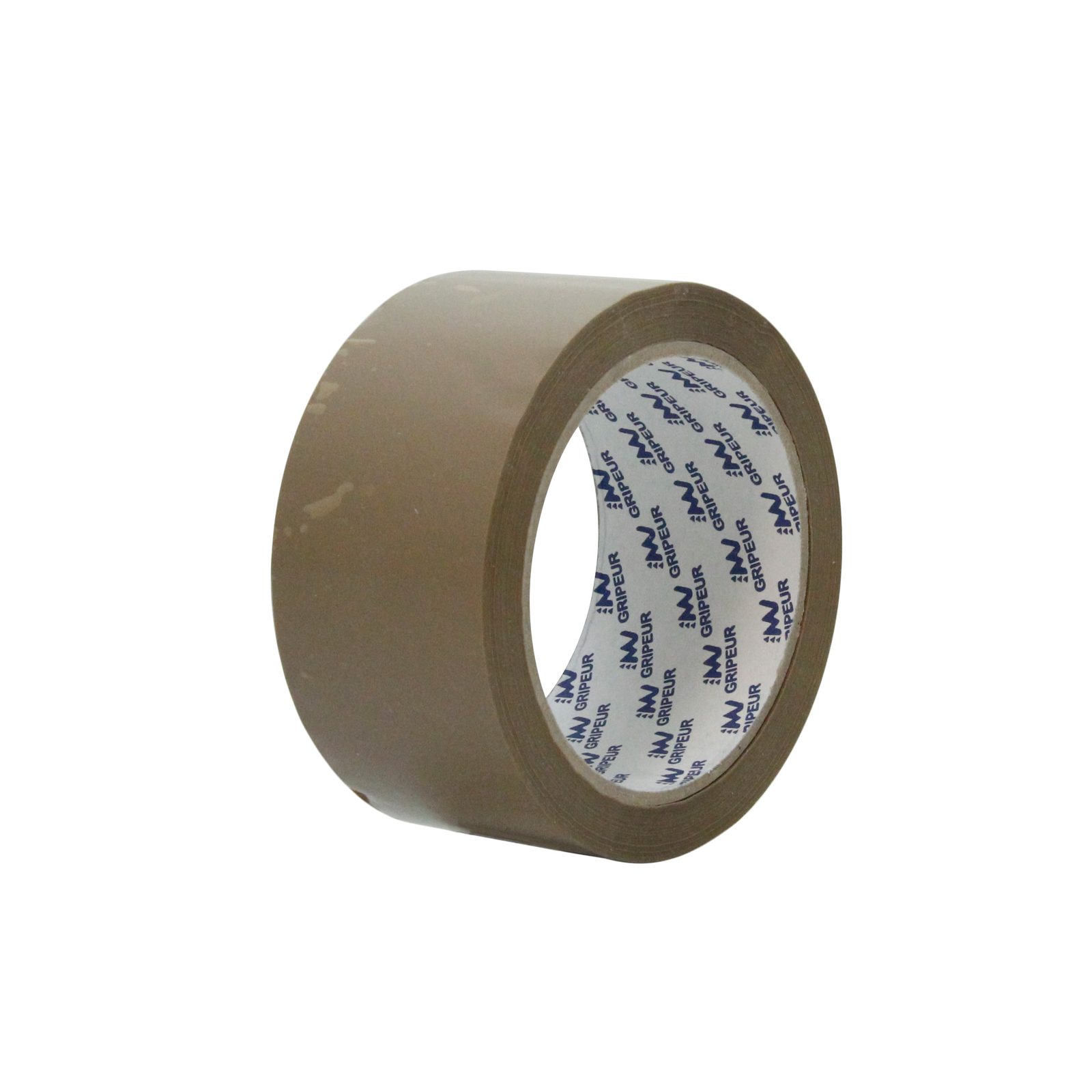 Adhésif d'emballage PP 244-C caoutchouc synthétique havane 28µ 48mm x 66m LIMA - 0000244-C0486