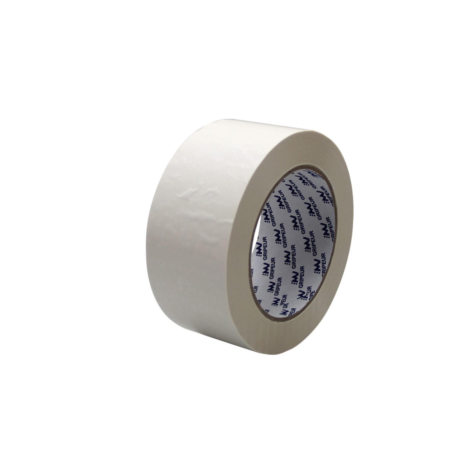 Adhésif d'emballage PVC GS345 caoutchouc naturel blanc 35 µ 50mm x 66m LIMA - 0000GS3450506