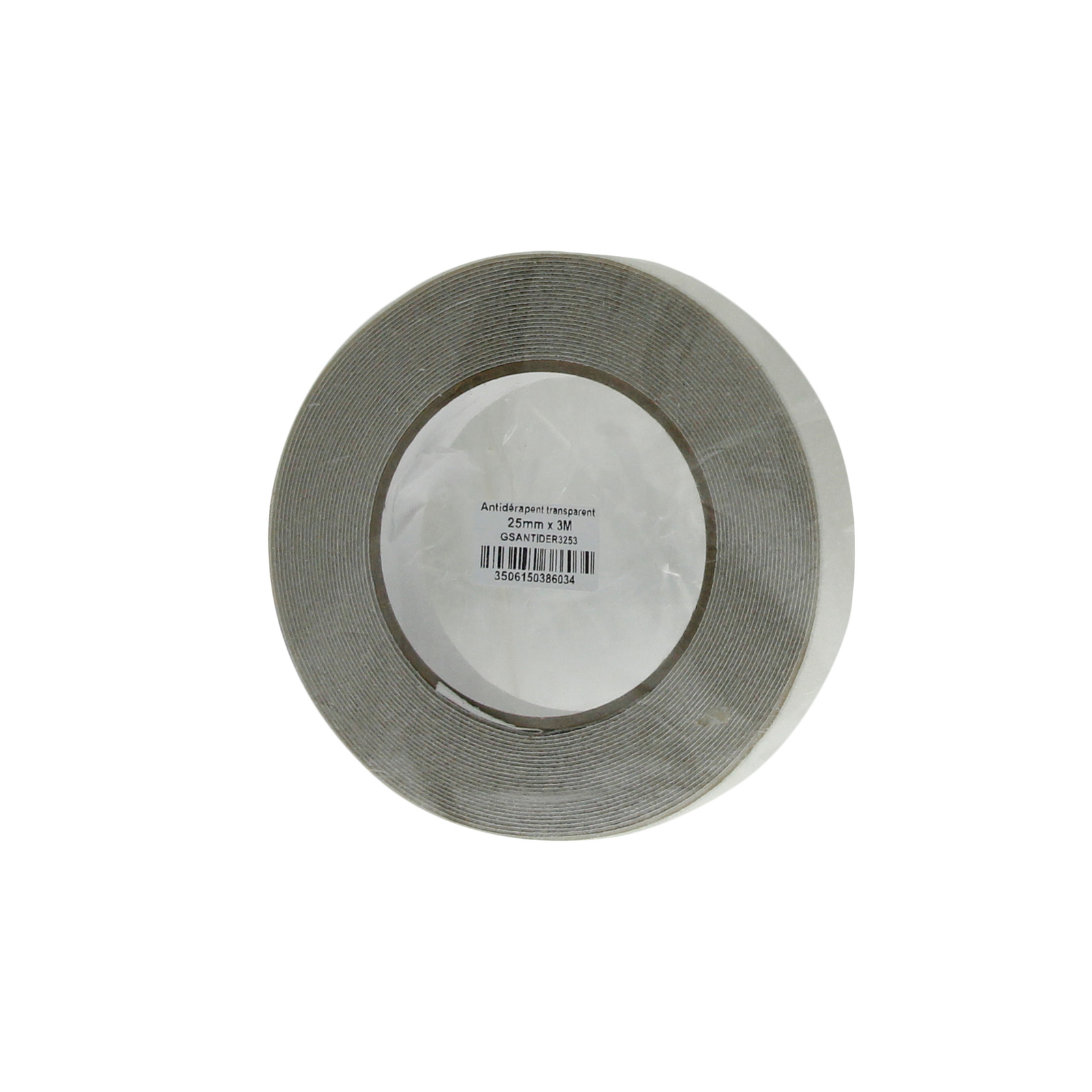 Adhésif Antidérapant GSANTIDER3 transparent 800µ 25mm x 3m LIMA - GSANTIDER3253