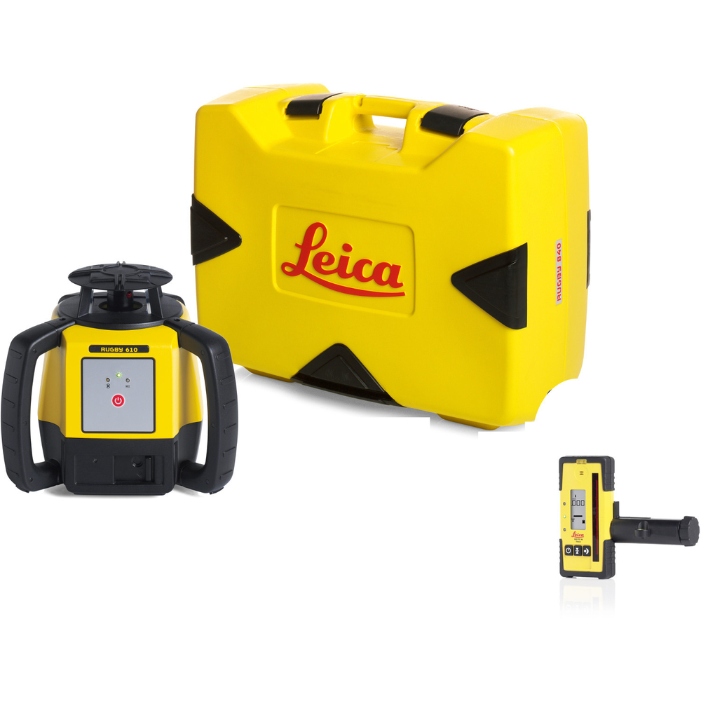 LASER LEICA Rugby 610 coffret cellule de réception Rod Eye 140 6008614