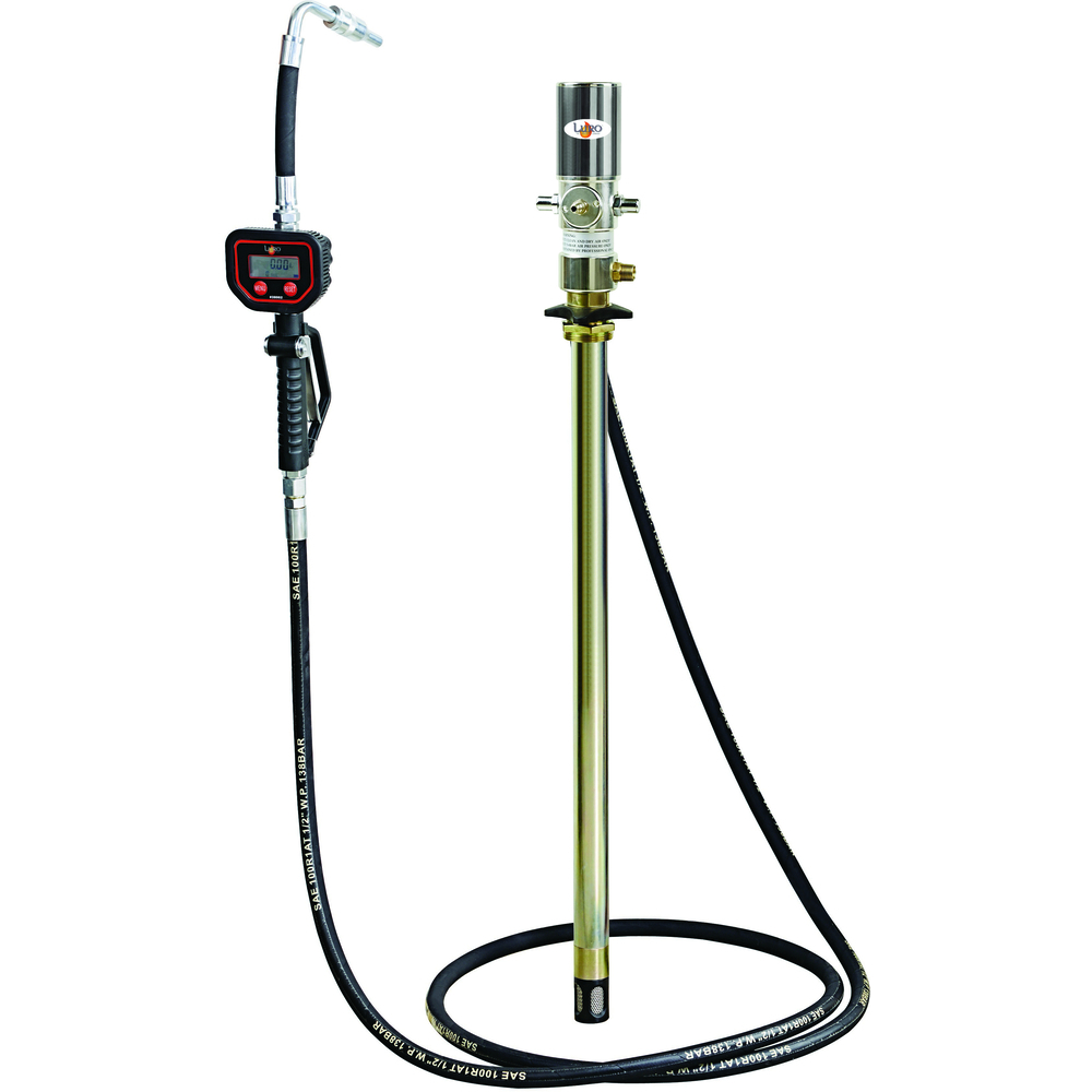 Equipement huile 3/1 fixe 220 litres - pompe - flexible - pistolet compteur LURO - 10090311