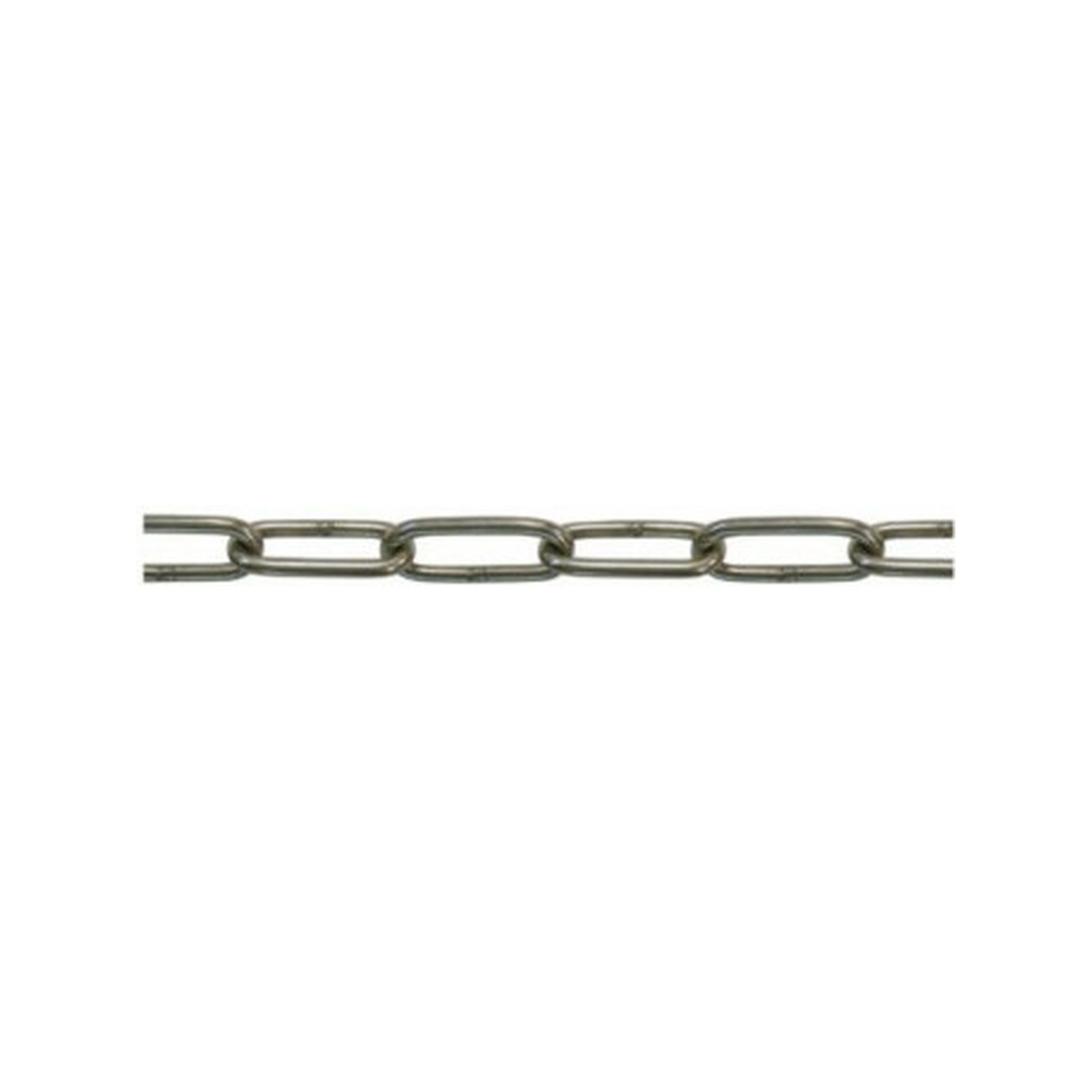 Chaîne inox DIN 763 maillon long acier inox 13 mm LEVAC 2080KIL