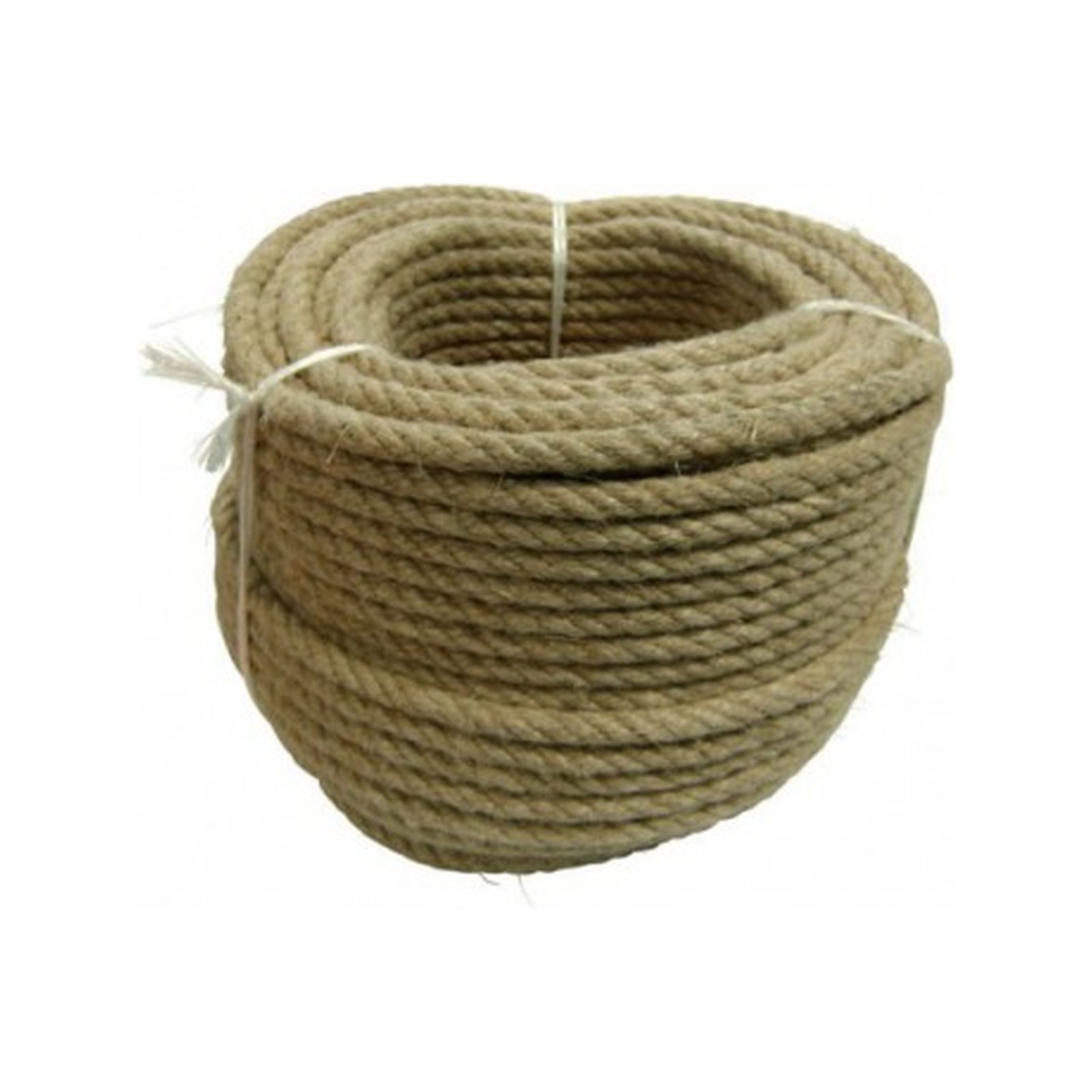 Cordage chanvre/lin qualité C Ø 8 mm rupture 387 kg LEVAC 3032E100