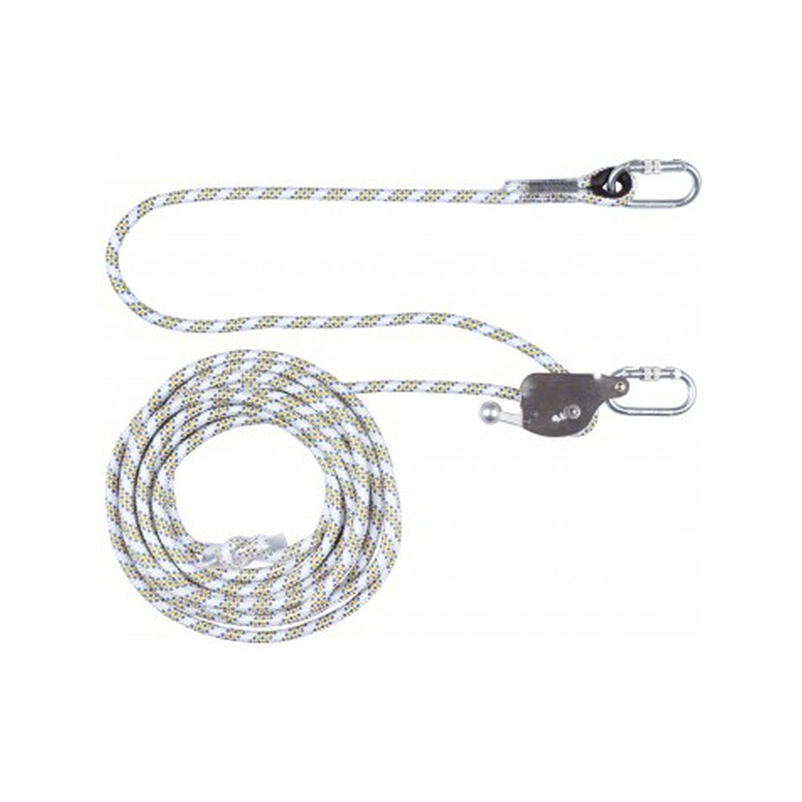 Ligne de vie horizontale cordage polyamide 20 m LEVAC 3616LP120B