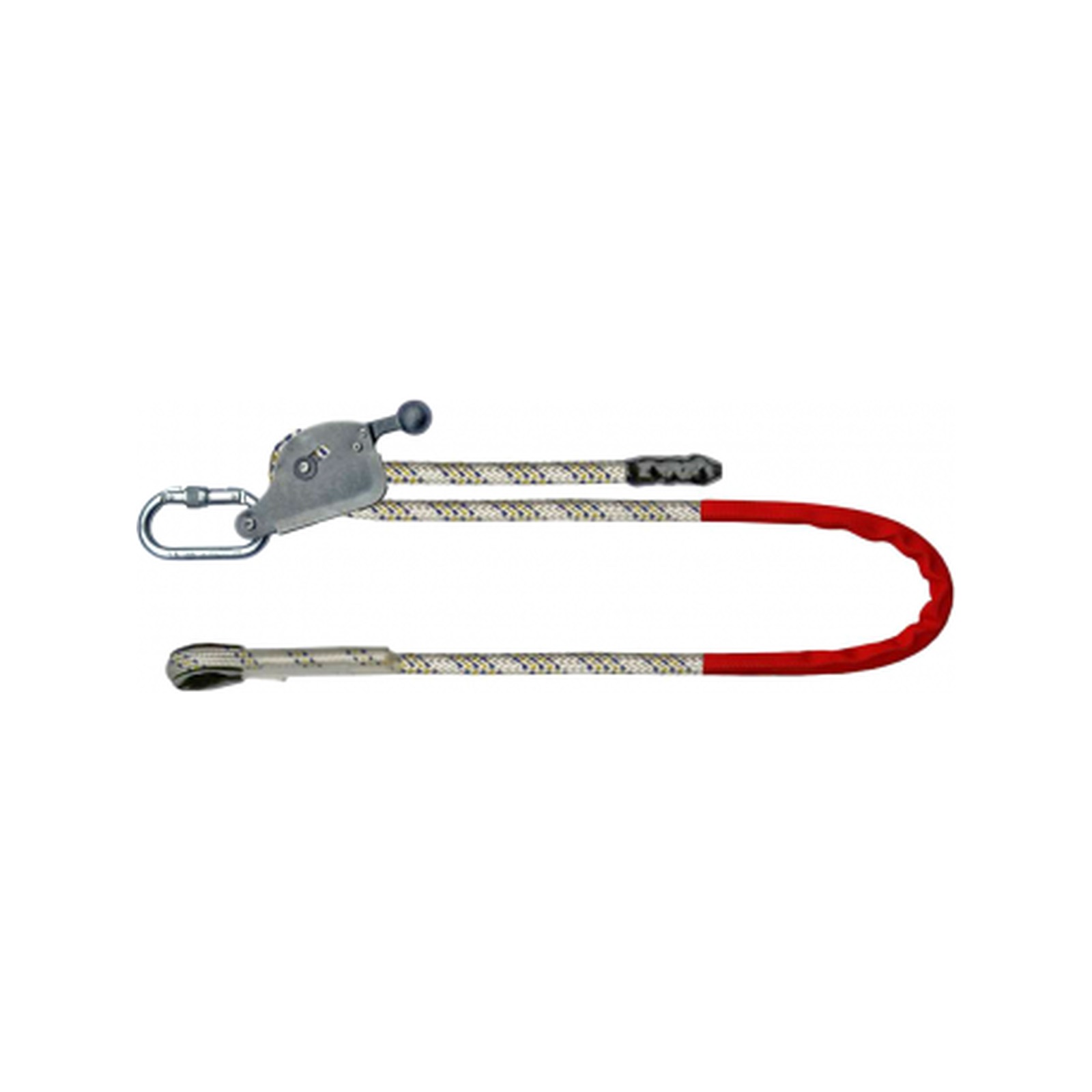 Longe maintien travail réglable cordage 14 mm LEVAC 3617AF200B