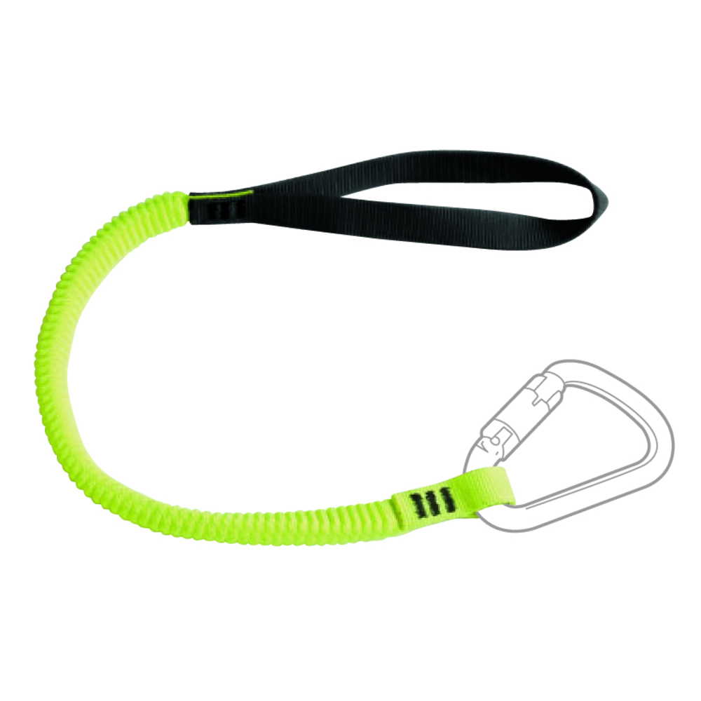 Longe élastique 1 boucle etranglement +1 cousue 0,60m maxi 5kg LEVAC - 3800RTLE1