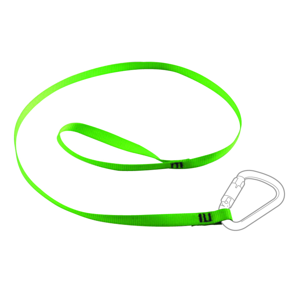 Longe avec 1 boucle d'etrangle. +1 boucle de connection 1,22m maxi 3kg LEVAC - 3800RTLS1