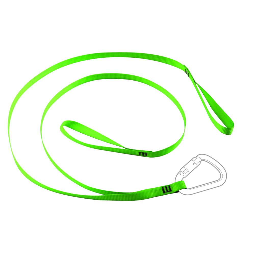 Double longe pour 2 outils 2 boucles etranglement +1 cousue 1,22m maxi 3kg LEVAC - 3800RTLS4