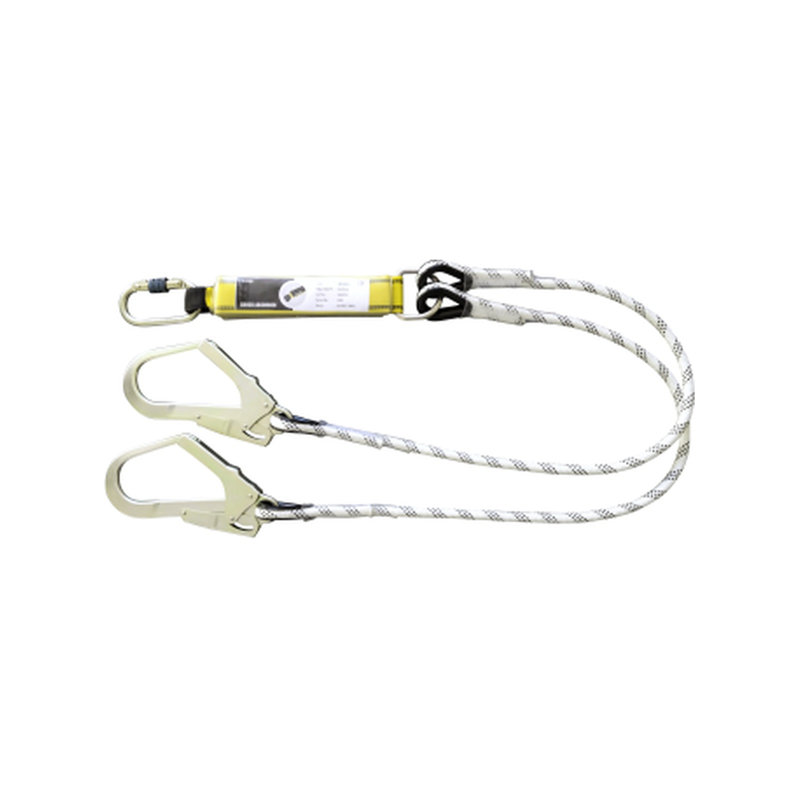 Longe double non réglable avec absorbeur d’énergie 1,5 m LEVAC 3801B15