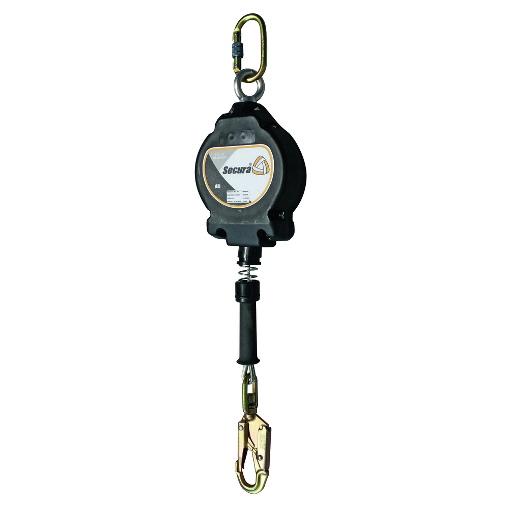 Antichute à rappel automatique 20 m câble galva diam4,5 mm LEVAC - 3804B200