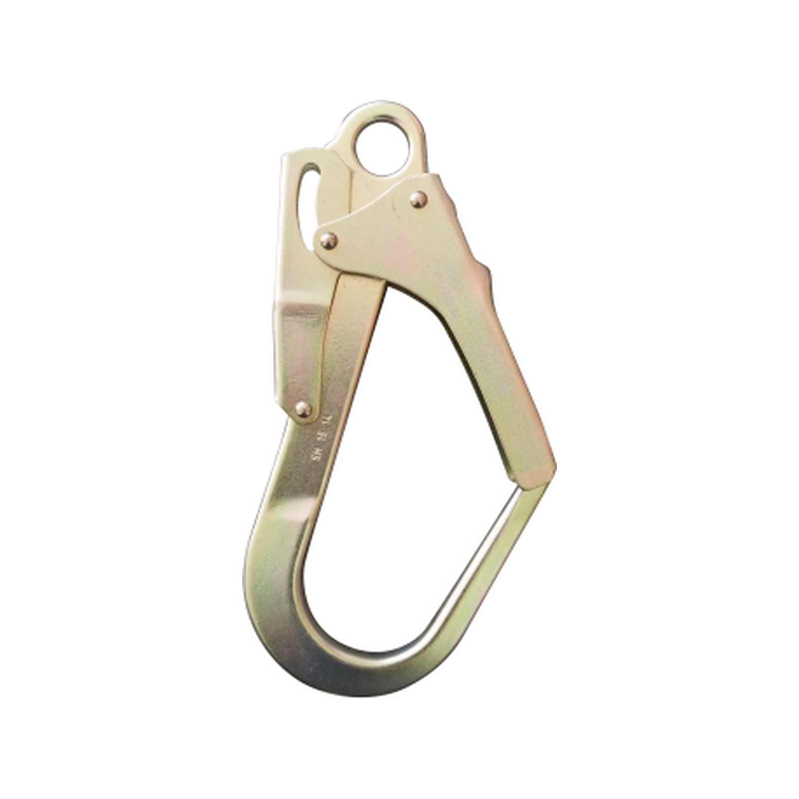 Mousqueton double sécurité acier zingué LEVAC 3805C