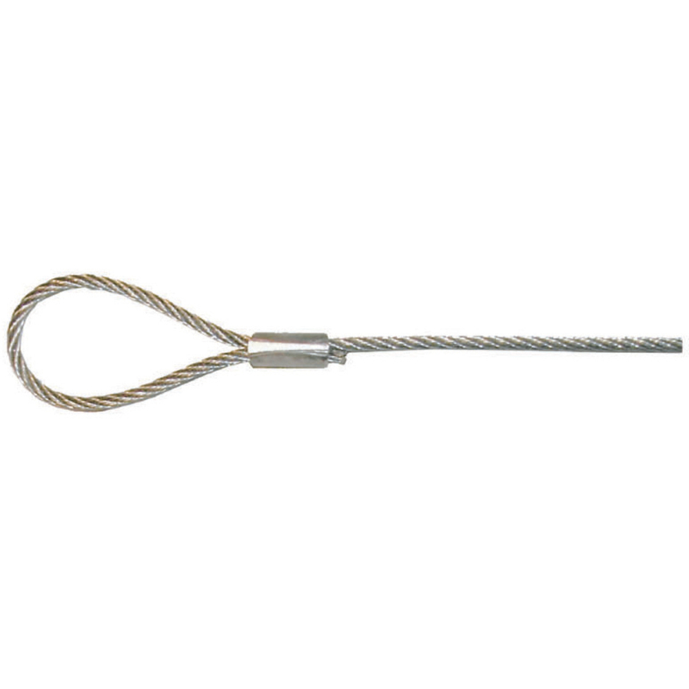 Câble d.3 mm grande boucle long. 2 m botte de 50 pièces LEVAC - 4040C1