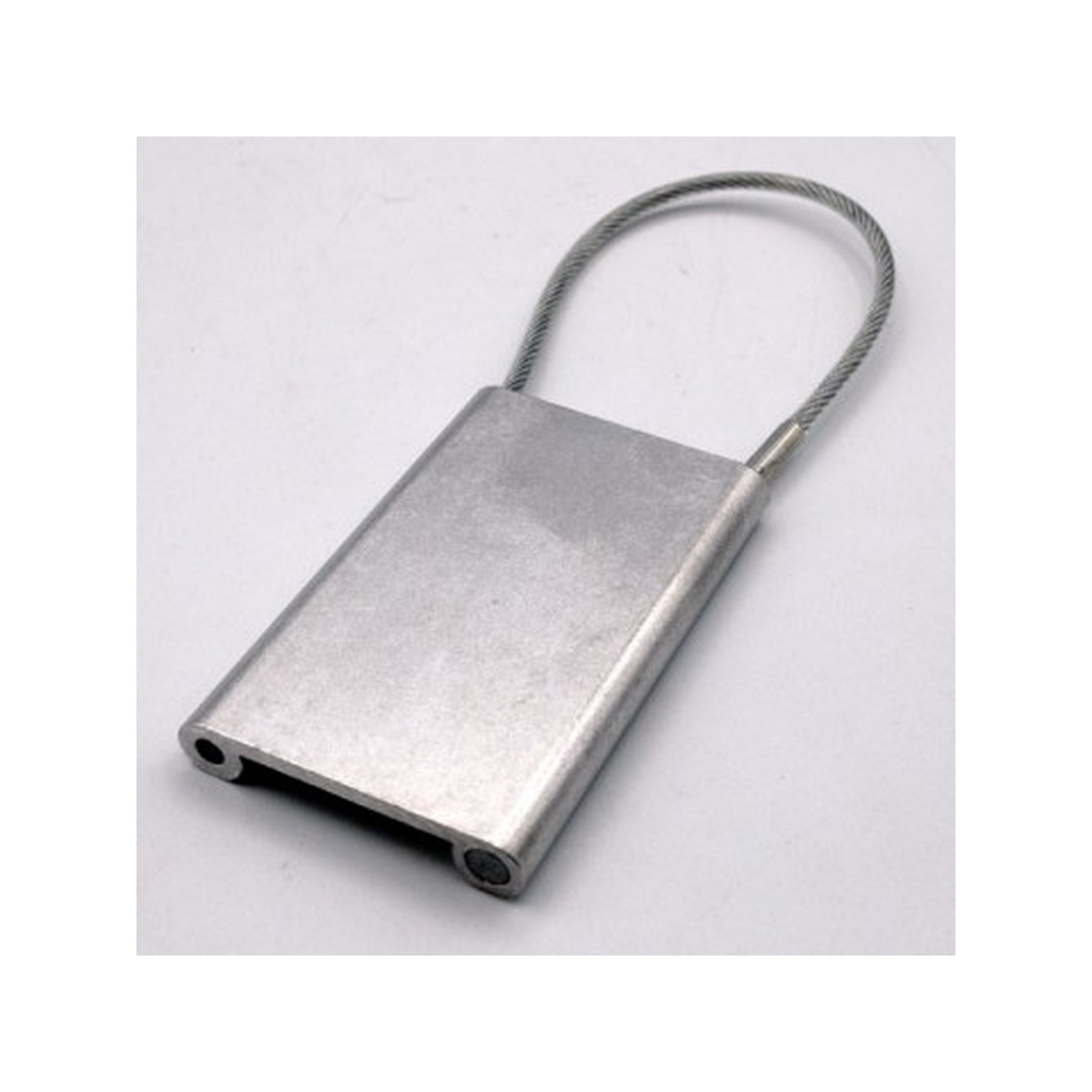 Plaque de marquage alu avec câble gainé 2/3,5 mm LEVAC 4300-24