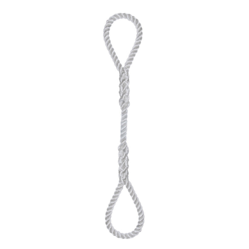 ÉLINGUE CORDE D.30 MM CMU 920 KG 2 GRANDES BOUCLES LONG 1 M LEVAC - 4404O