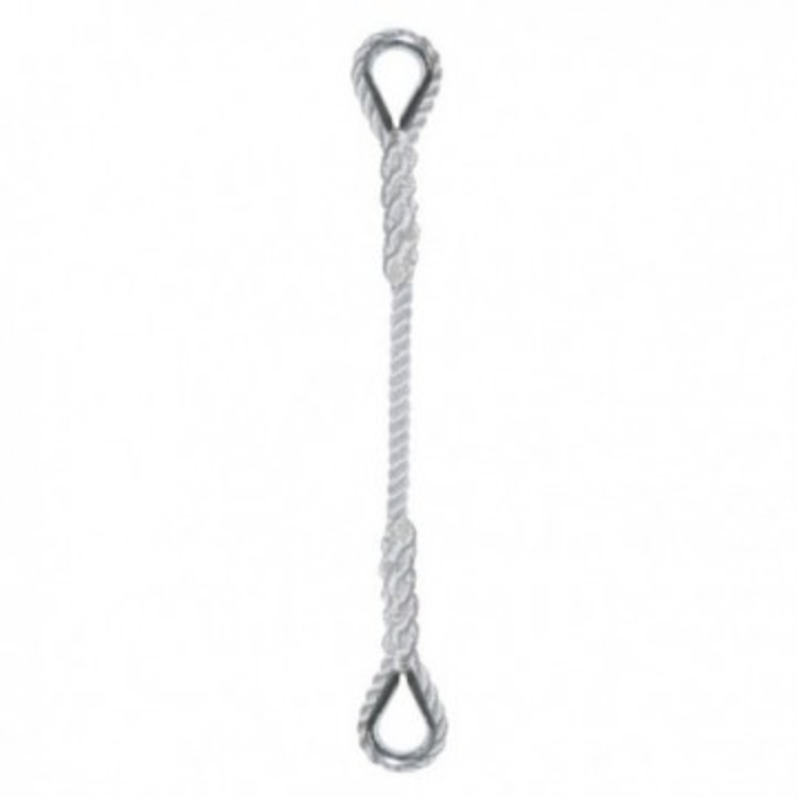 Élingue-corde polypropylène Longueur 1m 2 boucles cossées LEVAC - 4405