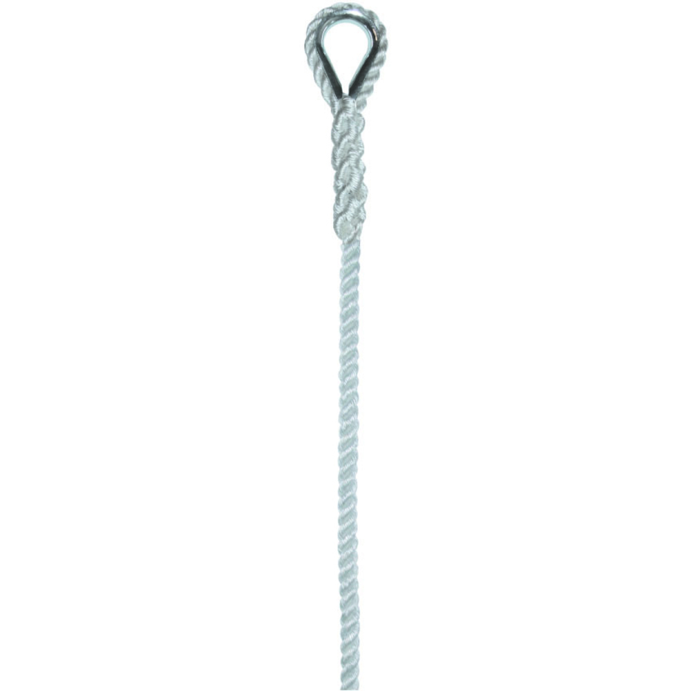 Élingue corde d.22 mm 1 boucle cossée cmu 614 kg long 1 m LEVAC - 4407L
