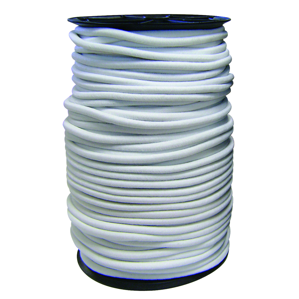 Sandow polyethylene d.6 mm blanc bobine de 100 m LEVAC - 4410R