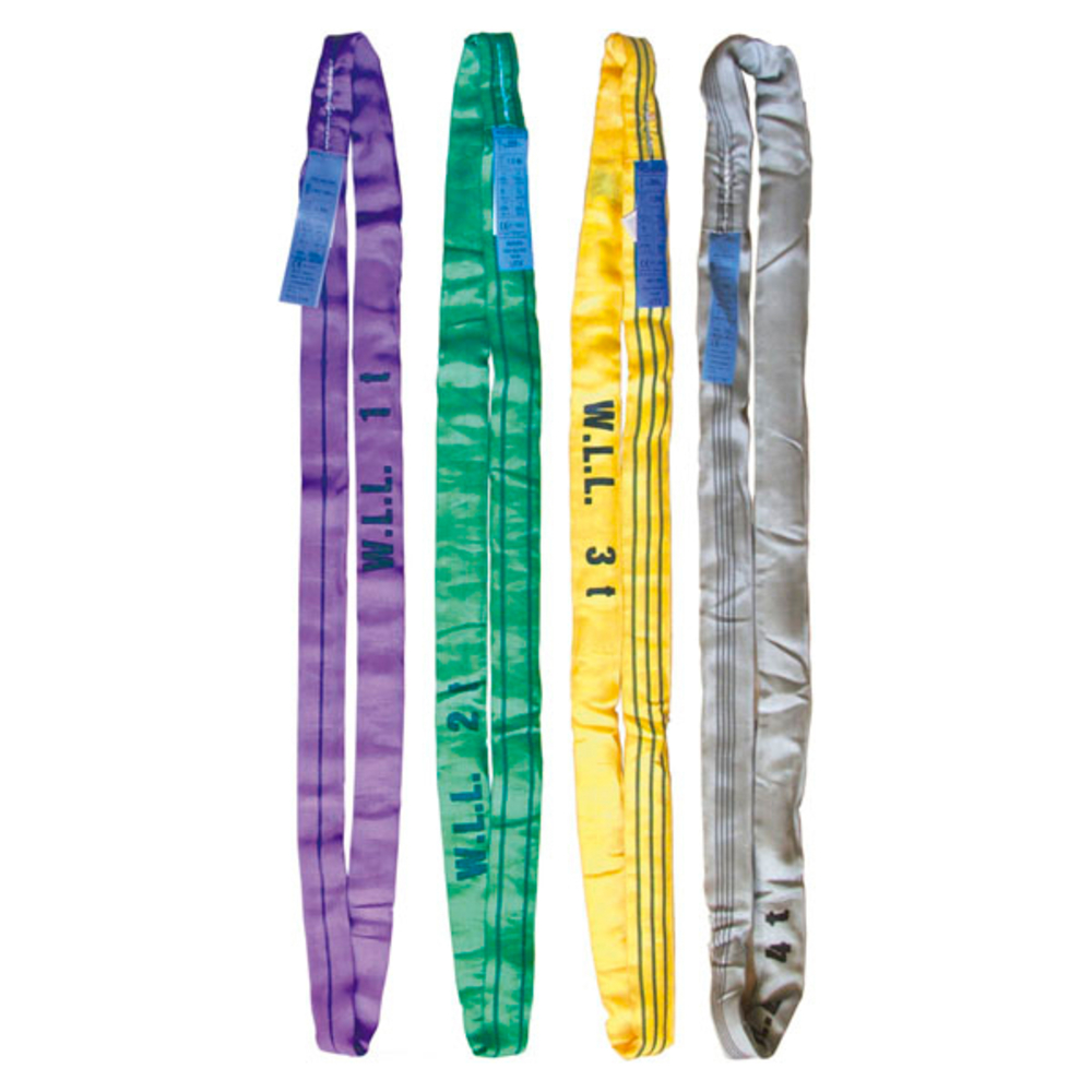 ÉLINGUE RONDE DOUBLEGAINE CMU 2 T LONG.3 M  VERTE (EN14922) LEVAC - 4428DT-N30