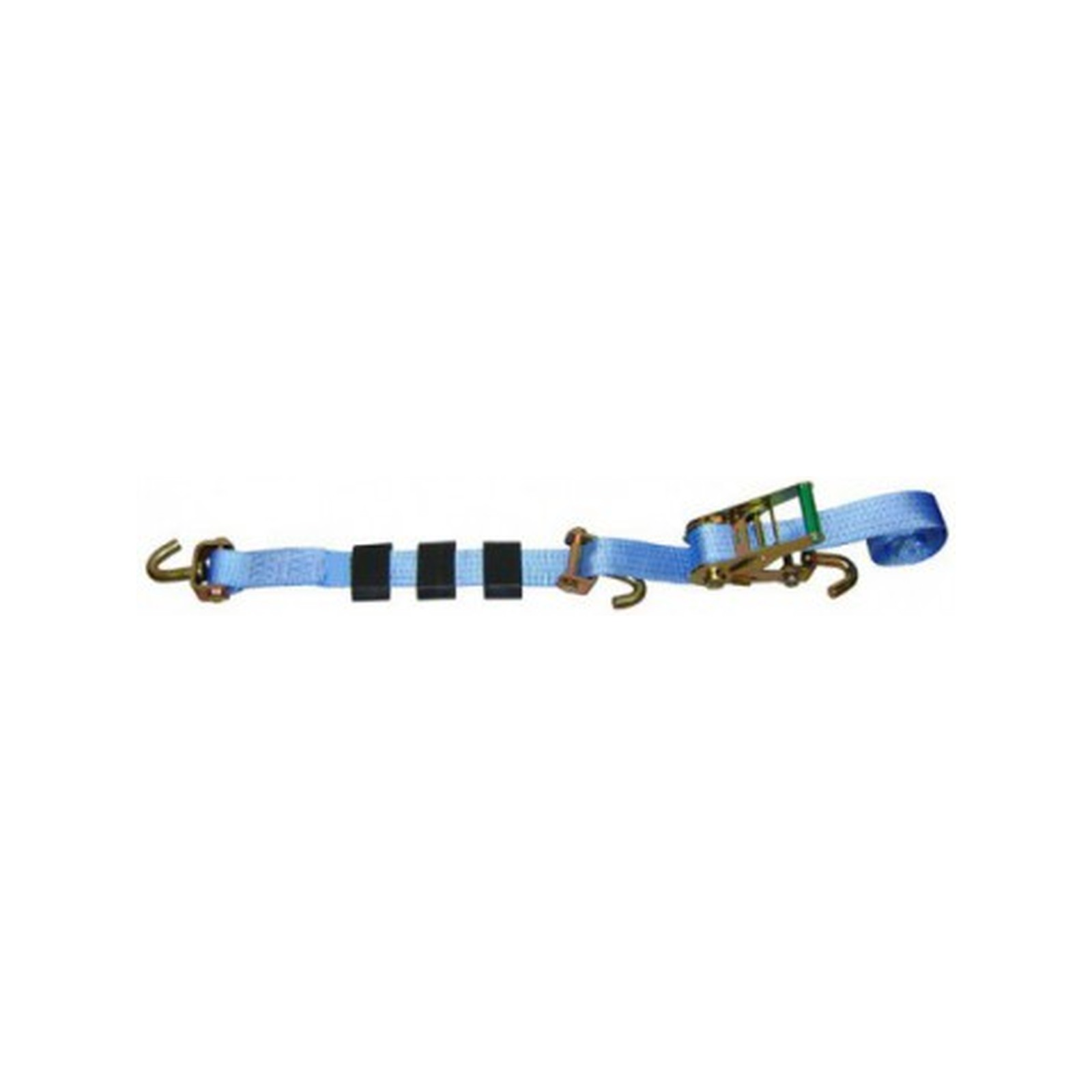 Sangle arrimage 3 points 50 mm 2,80 m bleue levac 4565C
