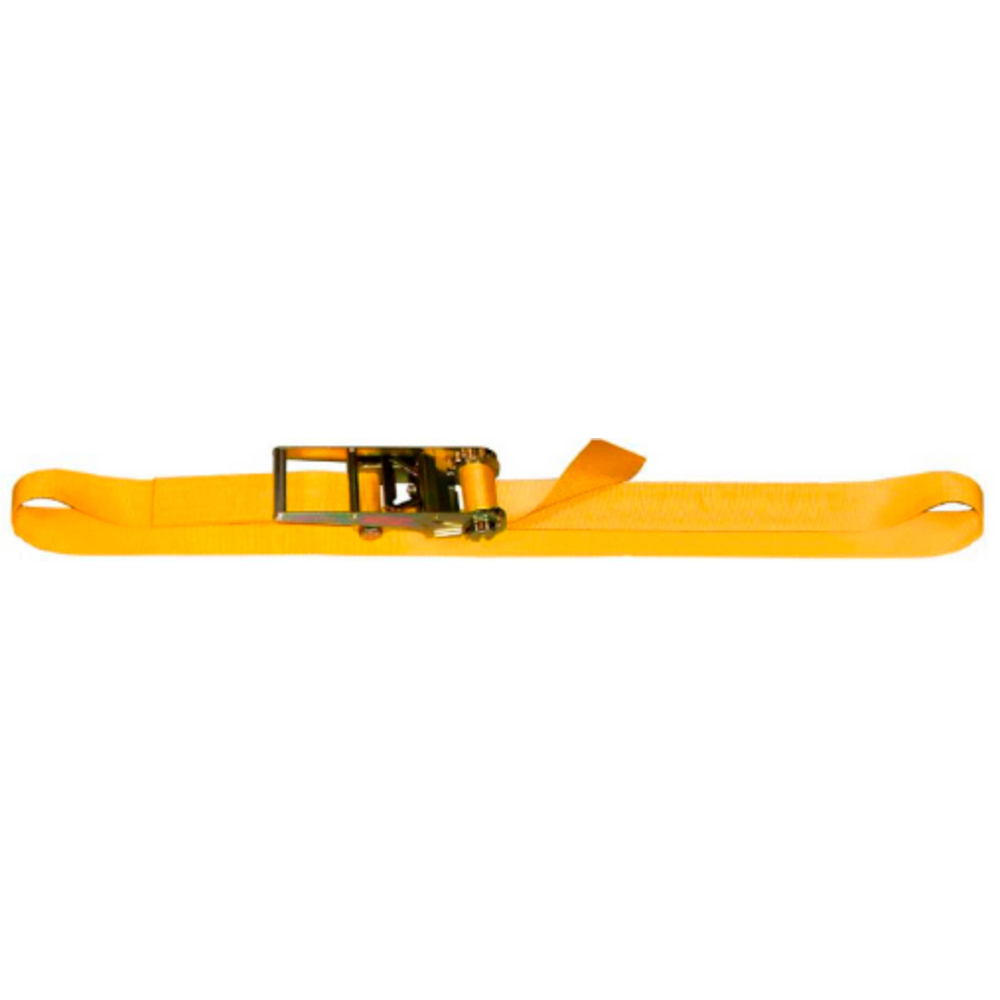 SANGLE D'ARRIMAGE LARG. 75 MM TMU 10000 daN SANSFIN JAUNE LG. 12 M LEVAC - 4571D12