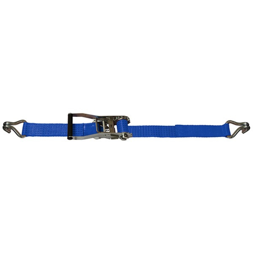 SANGLE ARRIMAGE 9M 50MM TMU 2000 BLEUE 2 CROCHETS DBLES DOIGTS SERRES LEVAC - 4572AA09
