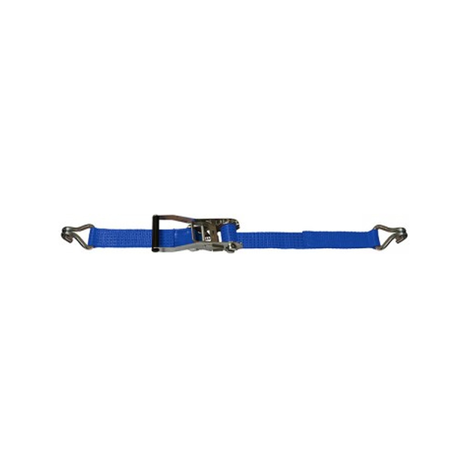 Sangle arrimage 50 mm TMU 2000 kg bleu 2 crochets doubles LEVAC 4572AA09