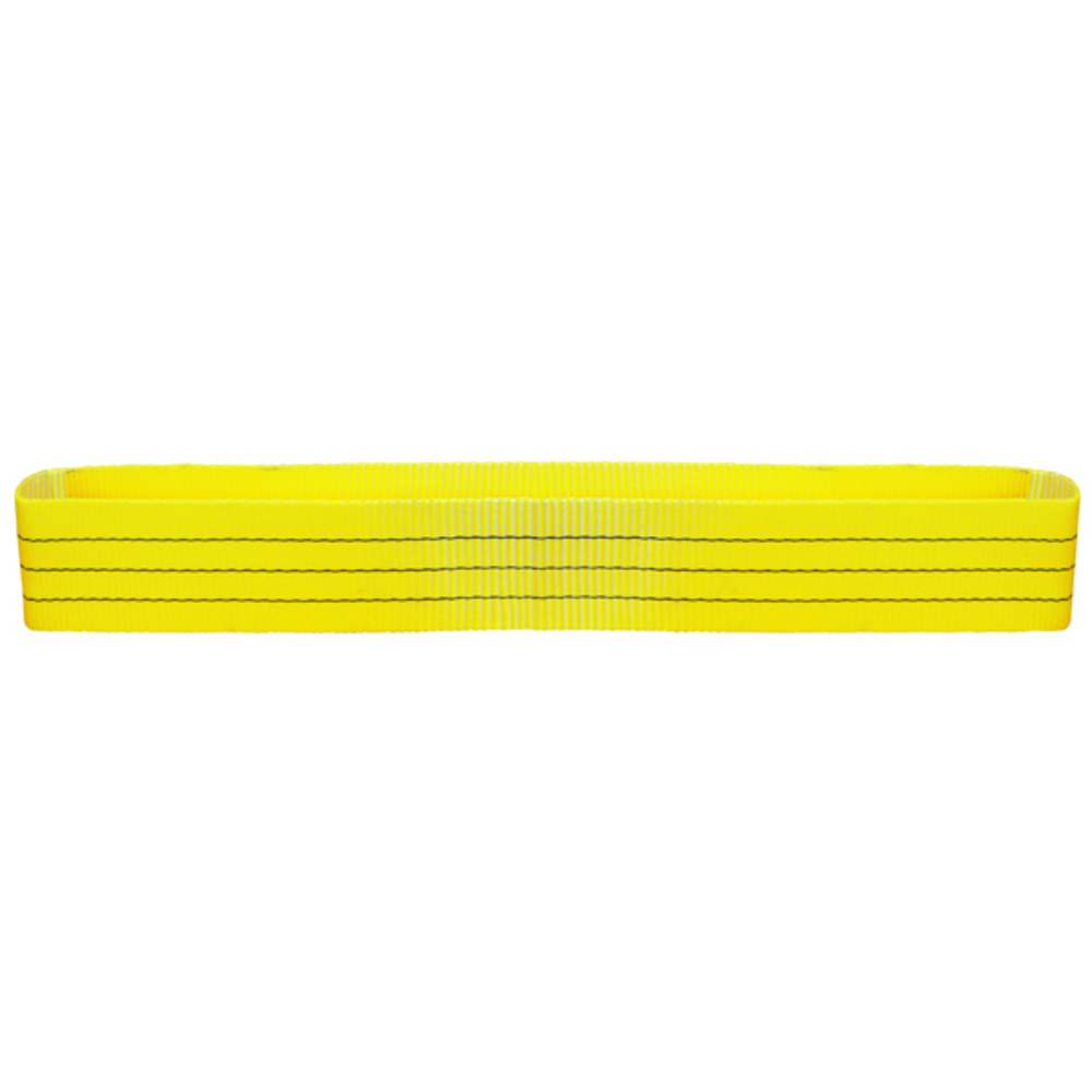 ÉLINGUE SANGLE SANSFIN 90 MM CMU 3 T LONG. UTILE 3 M JAUNE LEVAC - 4815C300