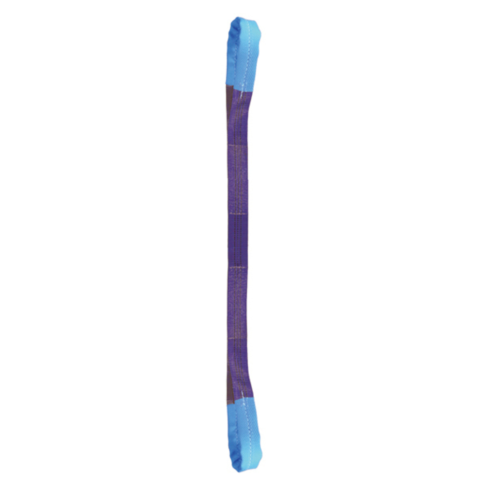 ÉLINGUE SANGLE DOUBLE 30 MM CMU 1 T VIOLETTE BOUCLES SIMPLES LG. 0,50 M LEVAC - 4821A05