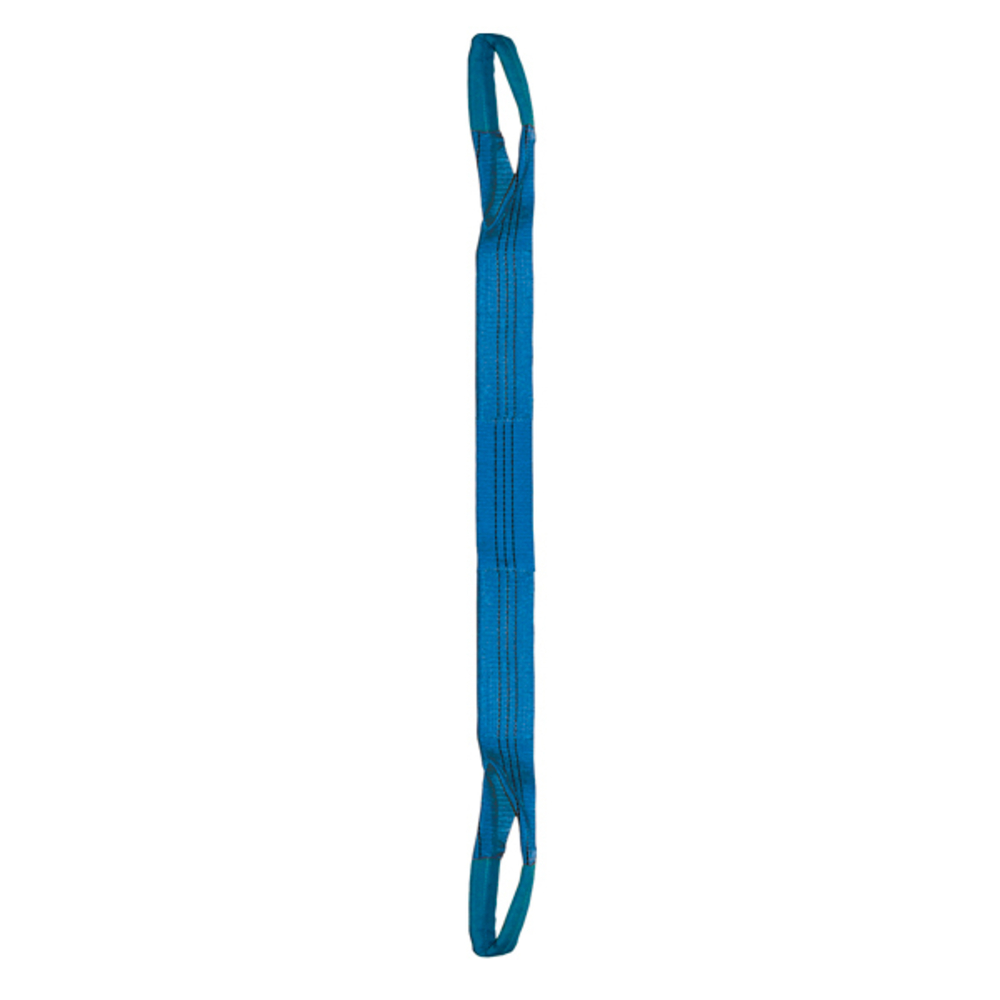 ÉLINGUE SANGLE DOUBLE 240 MM CMU 8 T BLEUE BOUCLES REPLIÉES LONG 10 M LEVAC - 4822FA100
