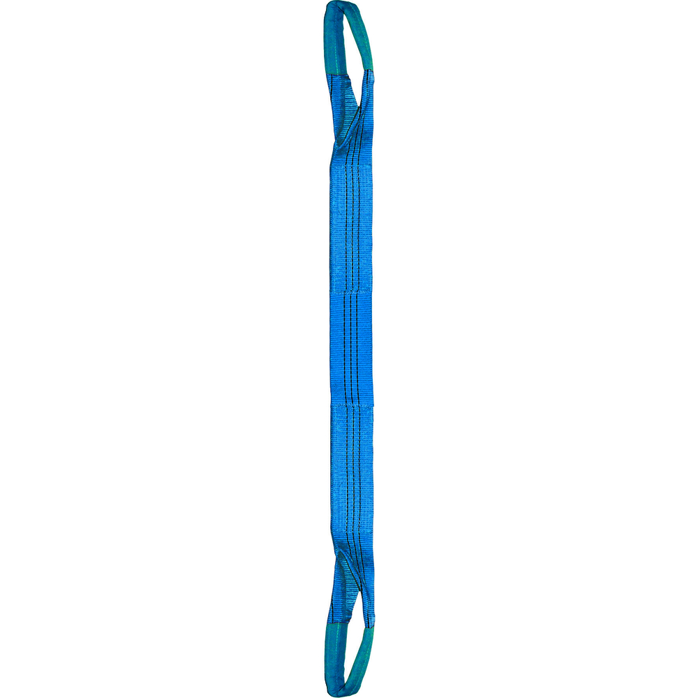 Élingue sangle double 240 mm cmu 8 t bleue boucles repliées long 6 m LEVAC - 4822FA60