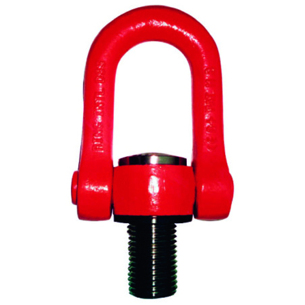 Anneau de levage m42 articulé cmu 13 t a émerillon acier h.r. LEVAC - 5010L