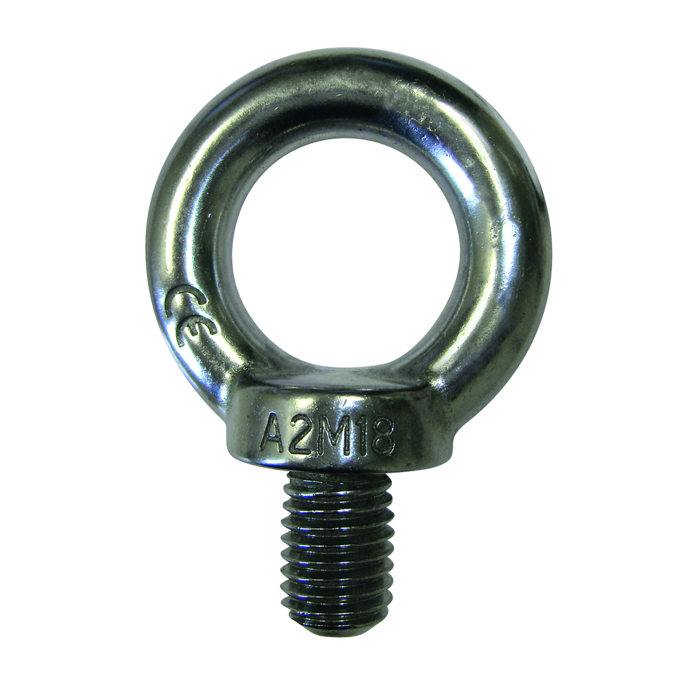 Anneau de levage d.16 mm mâle din-580 cmu 700 kg inox LEVAC - 5025FI